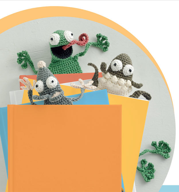 Bookies - Tierische Lesezeichen zum Häkeln by Supergurumi