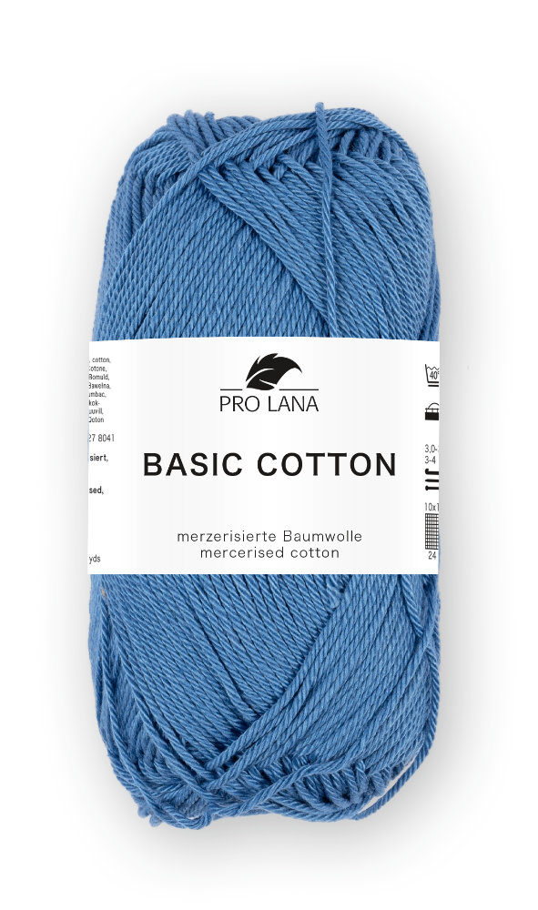 Basic Cotton 0055 - mittelblau