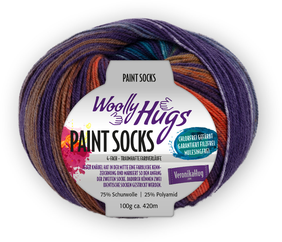 Paint Socks von Woolly Hugs