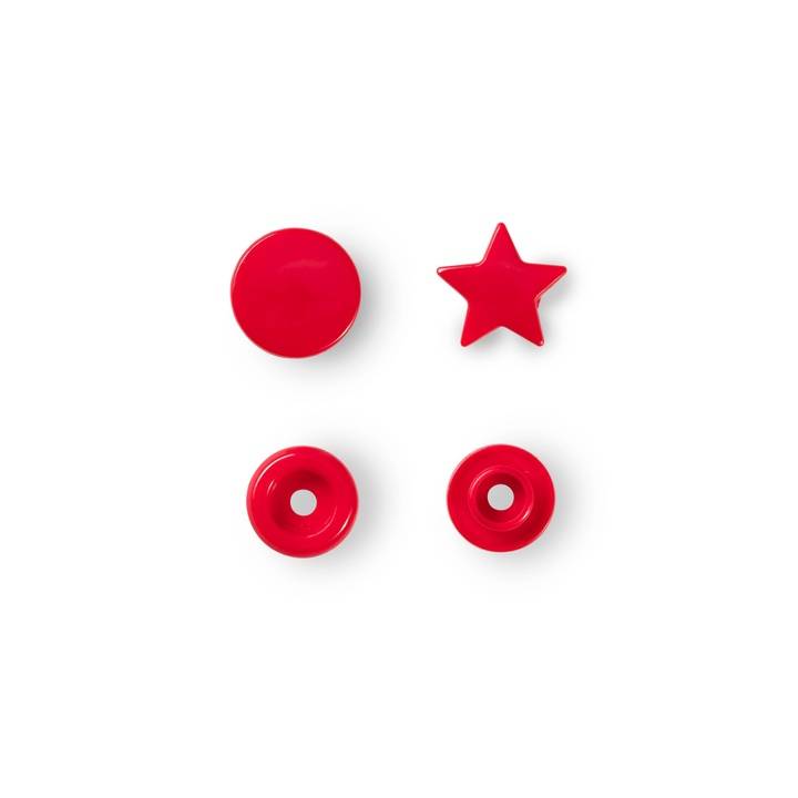 Nähfrei-Druckknöpfe Color Snaps Stern 12,4 mm, 30 Stück  von Prym