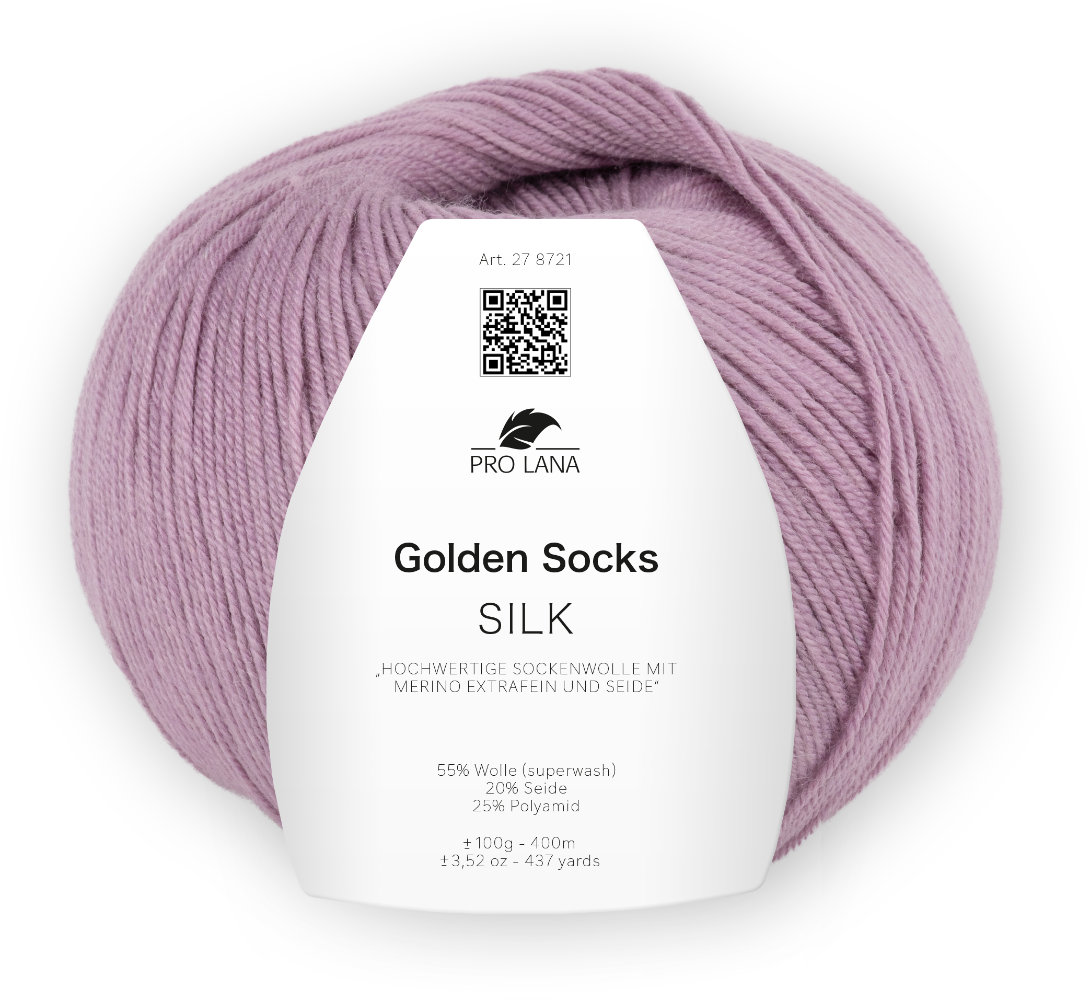 Silk Golden Socks - 4-fach Sockenwolle von Pro Lana