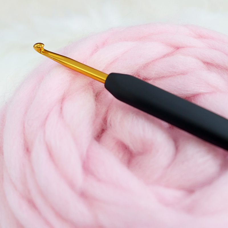 Häkelnadel Alu mit Softgriff von knit pro