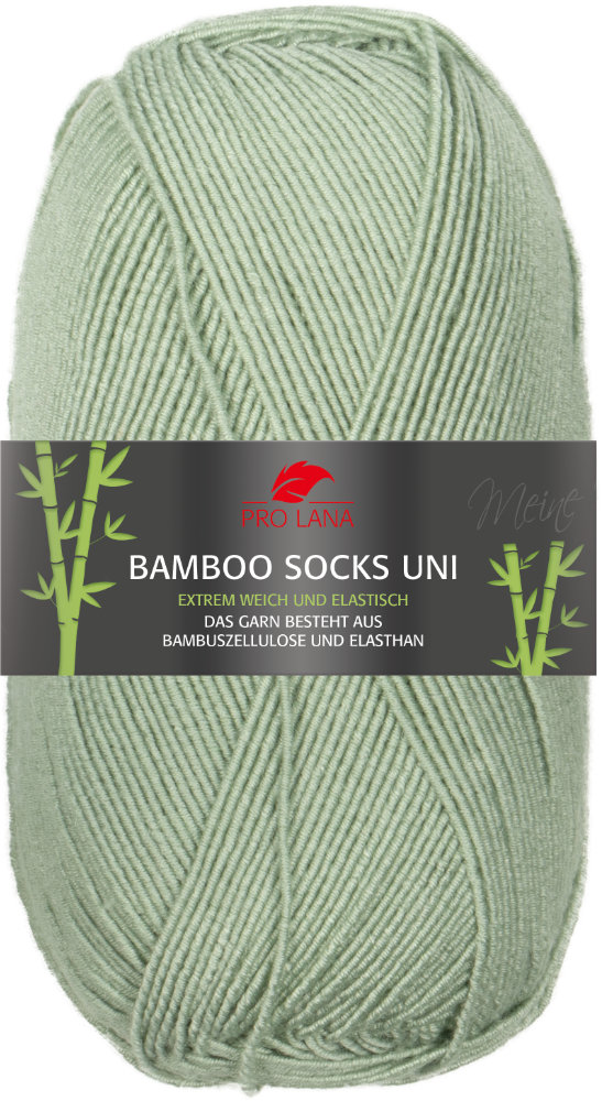 Bamboo Socks Uni 4-fach 100 g von Pro Lana