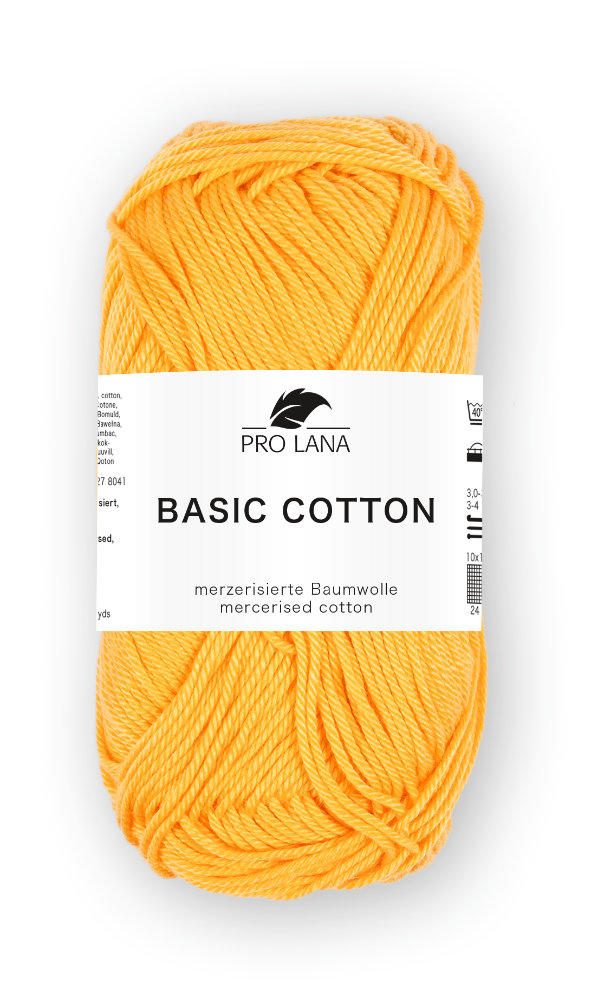 Basic Cotton 0122 - sonnengelb