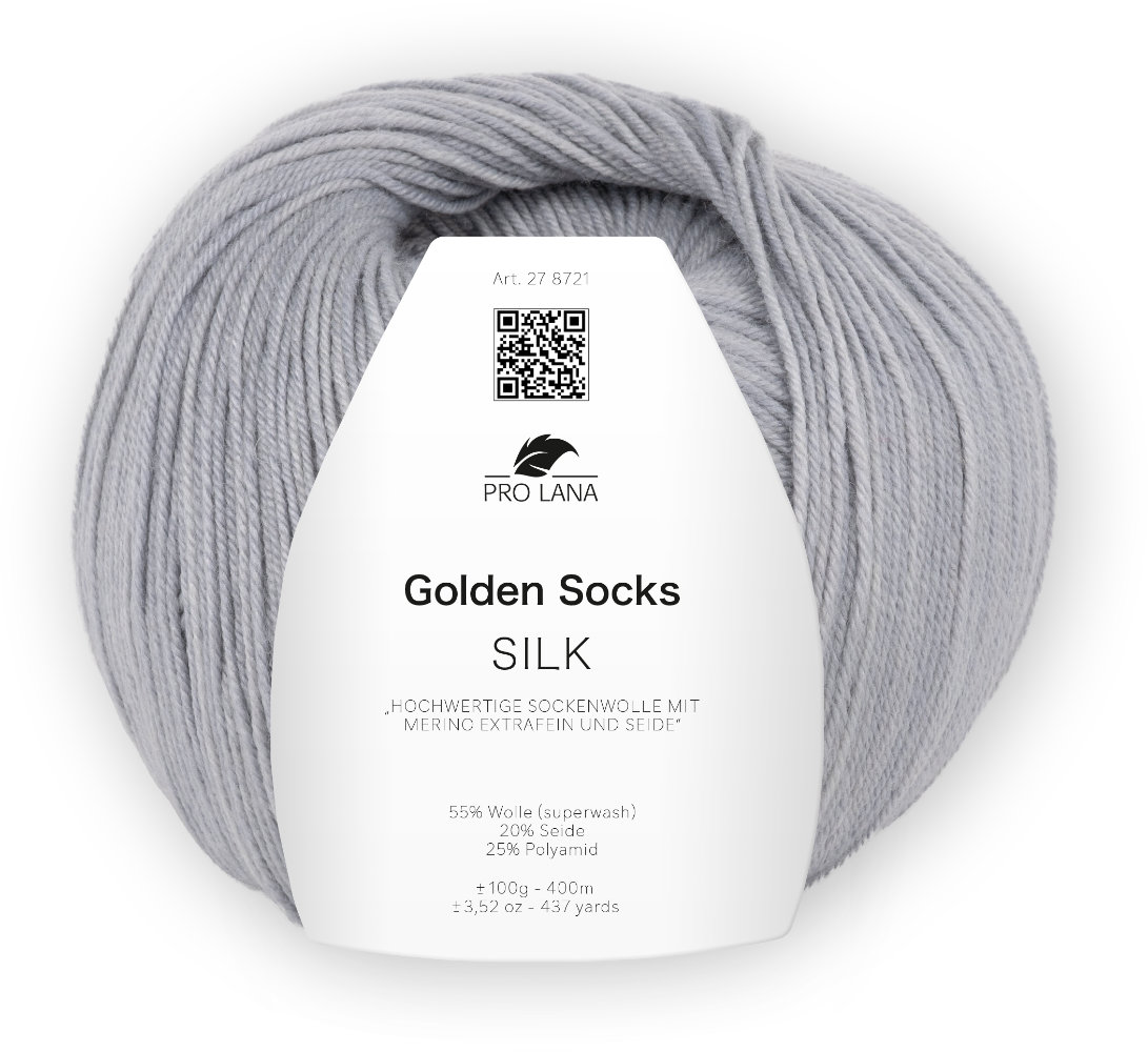 Silk Golden Socks - 4-fach Sockenwolle von Pro Lana