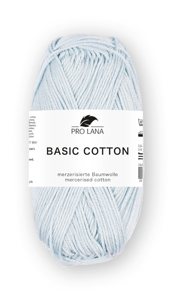 Basic Cotton 0057 - wasserblau