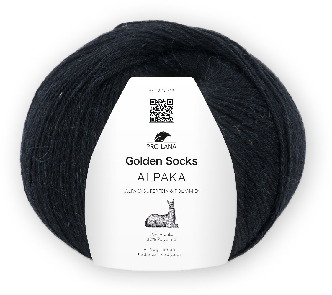 Alpaka Golden Socks - 4-fach Sockenwolle von Pro Lana