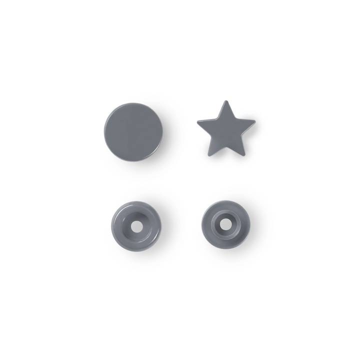 Nähfrei-Druckknöpfe Color Snaps Stern 12,4 mm, 30 Stück  von Prym