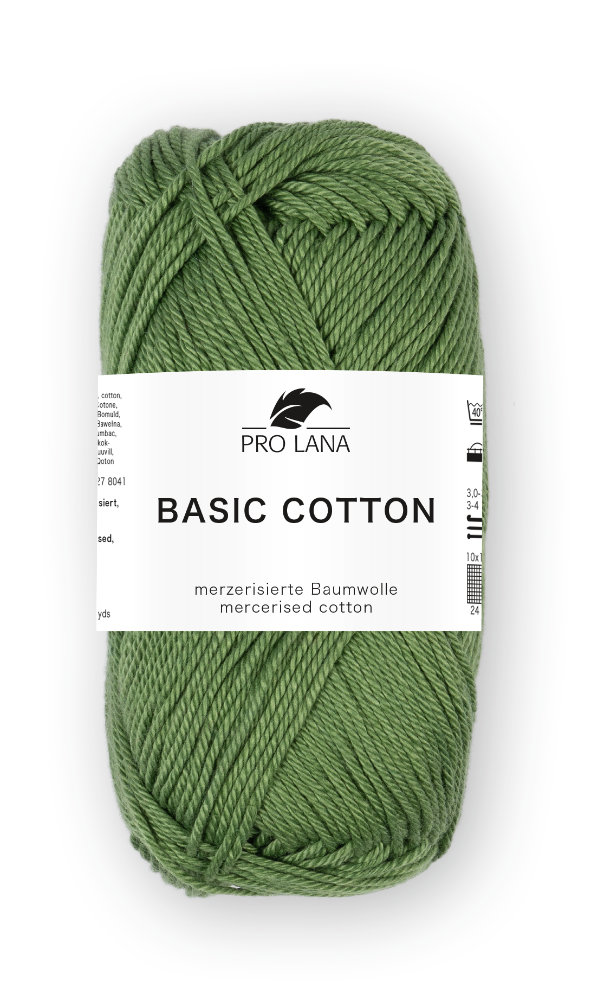 Basic Cotton 0177 - grasgrün
