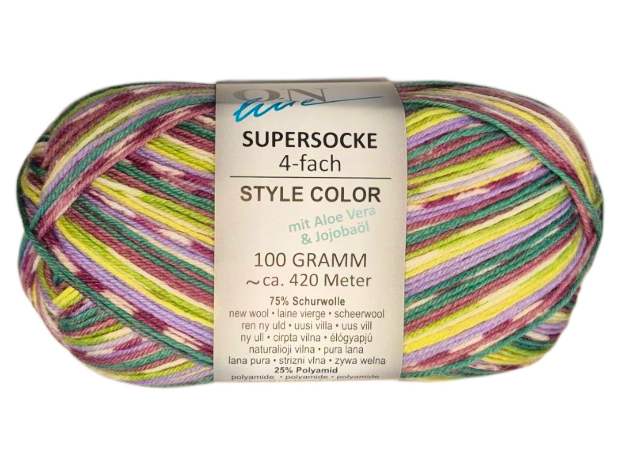 Supersocke Style Color Sort. 383 4-fach