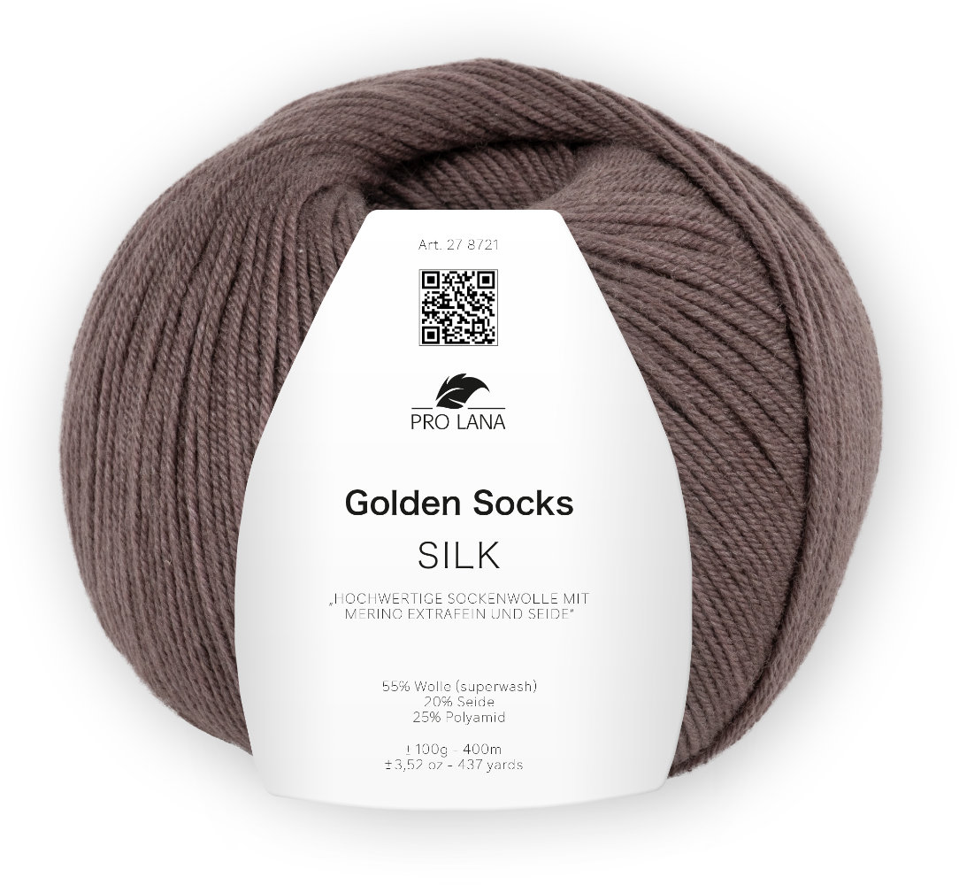 Silk Golden Socks - 4-fach Sockenwolle von Pro Lana