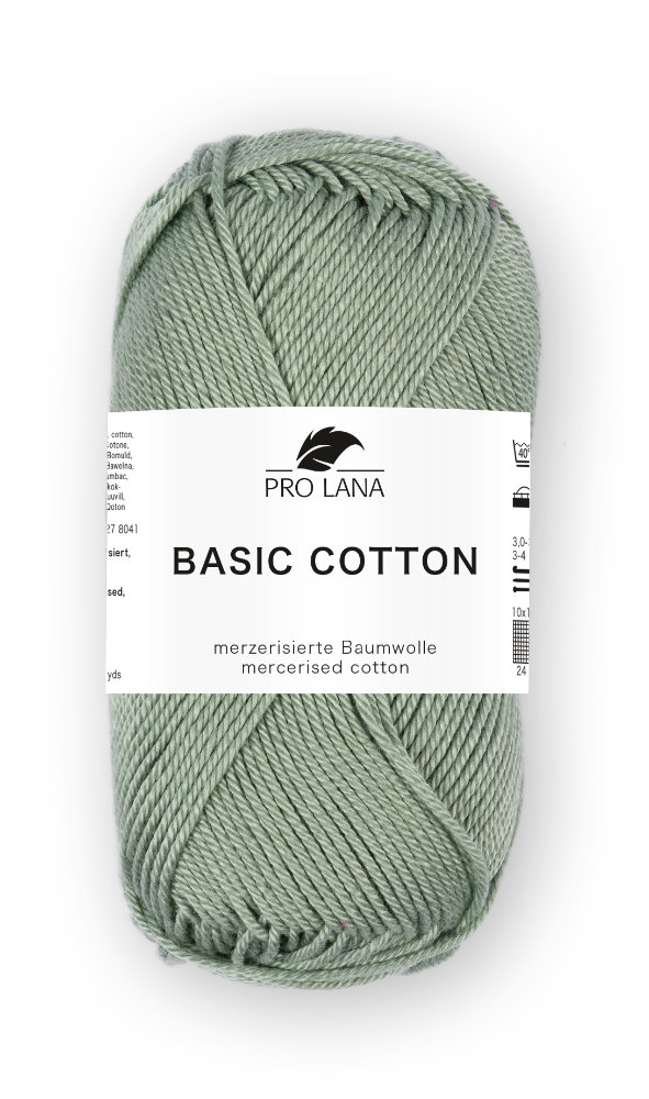 Basic Cotton 0062 - helles avocado