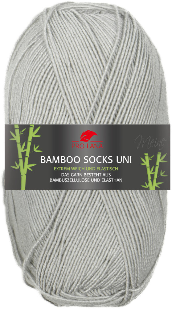 Bamboo Socks Uni 4-fach 100 g von Pro Lana