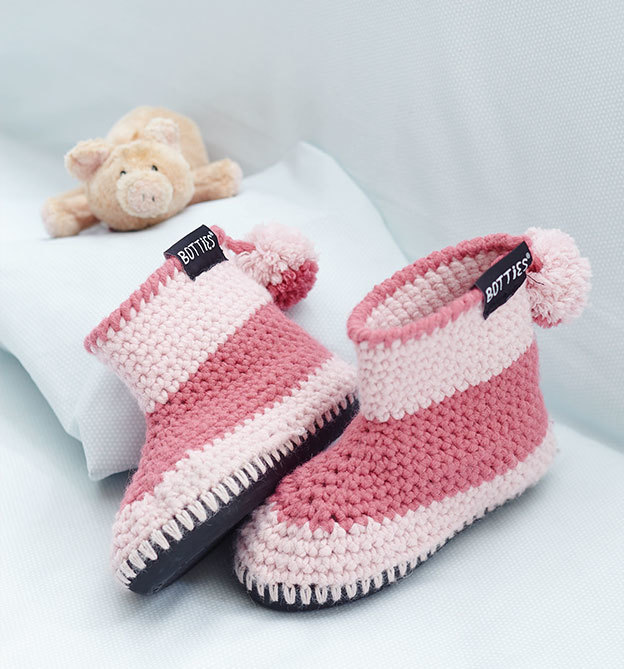 Botties häkeln - Die neue Sohle für kleine und große Füße