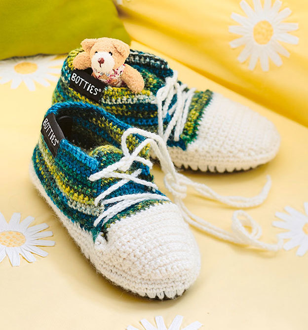 Botties häkeln - Die neue Sohle für kleine und große Füße