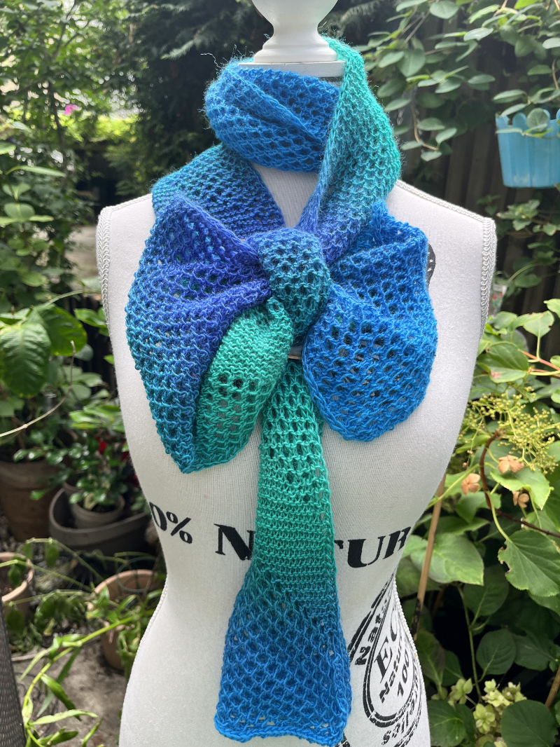 Schal Traumnixe Variante 2 | Anleitung | Wolle Zauberball®  | Stricken | Sylvie Rasch