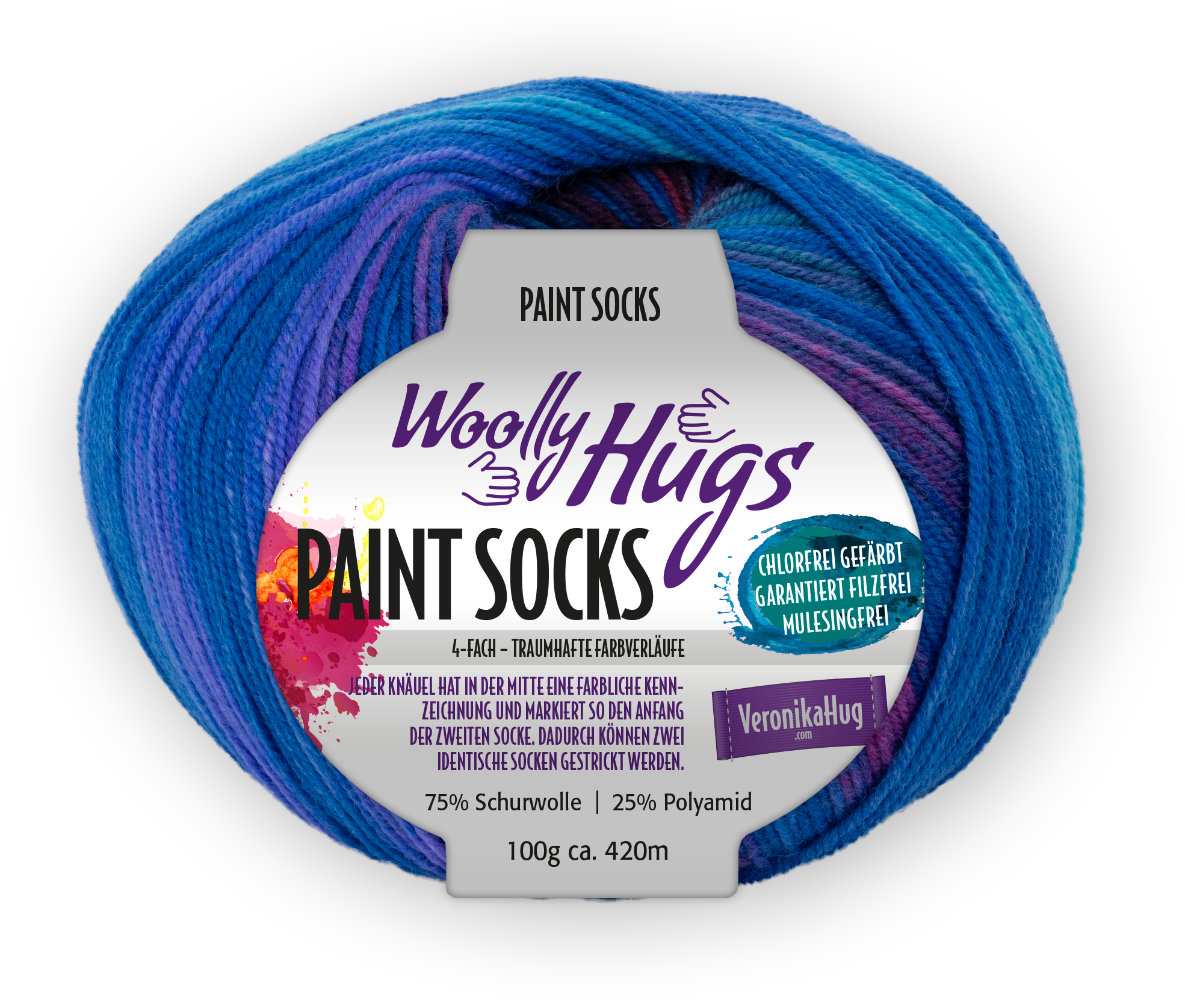 Paint Socks von Woolly Hugs