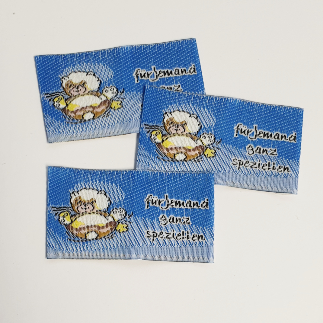 Stofflabel zum Annähen
