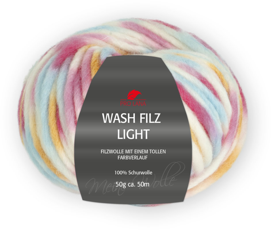 Wash-Filz light von Pro Lana