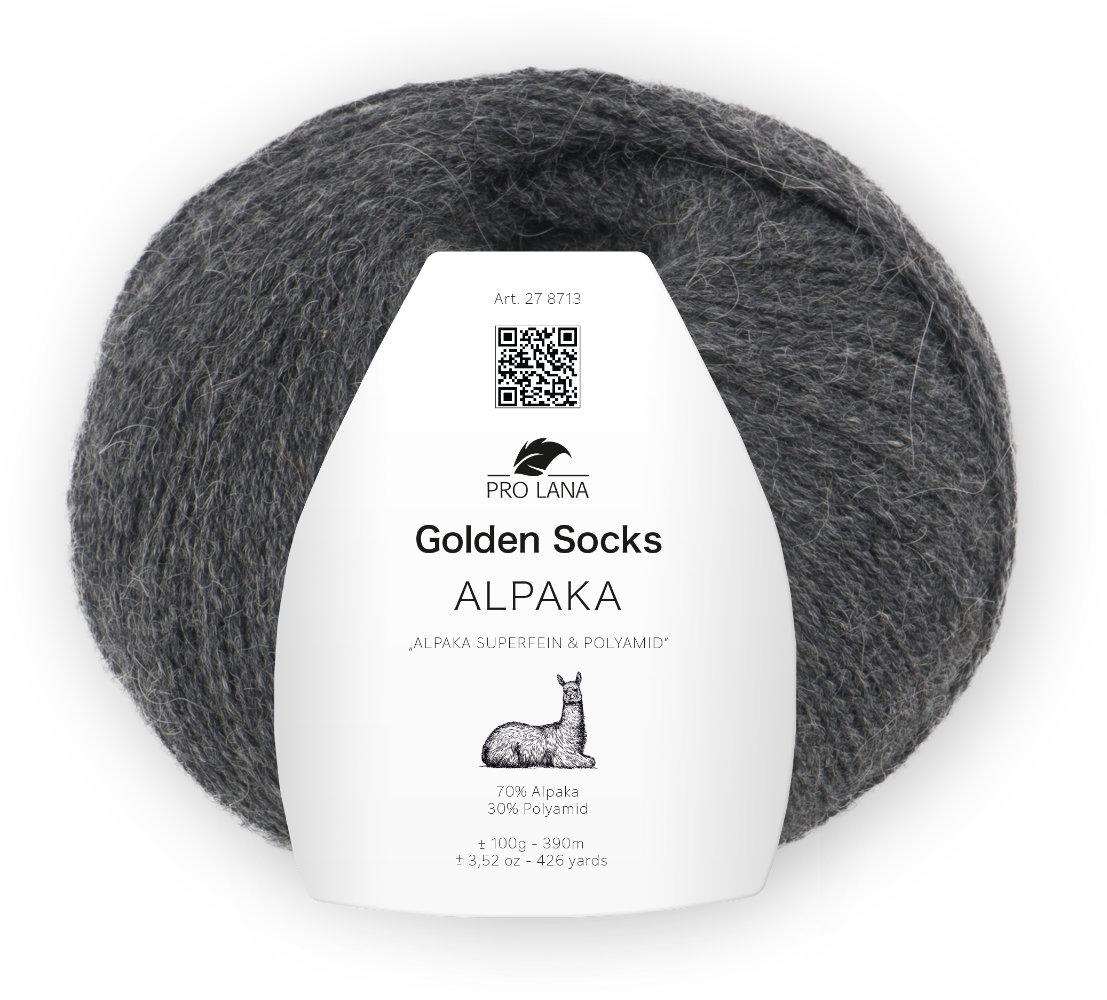 Alpaka Golden Socks - 4-fach Sockenwolle von Pro Lana