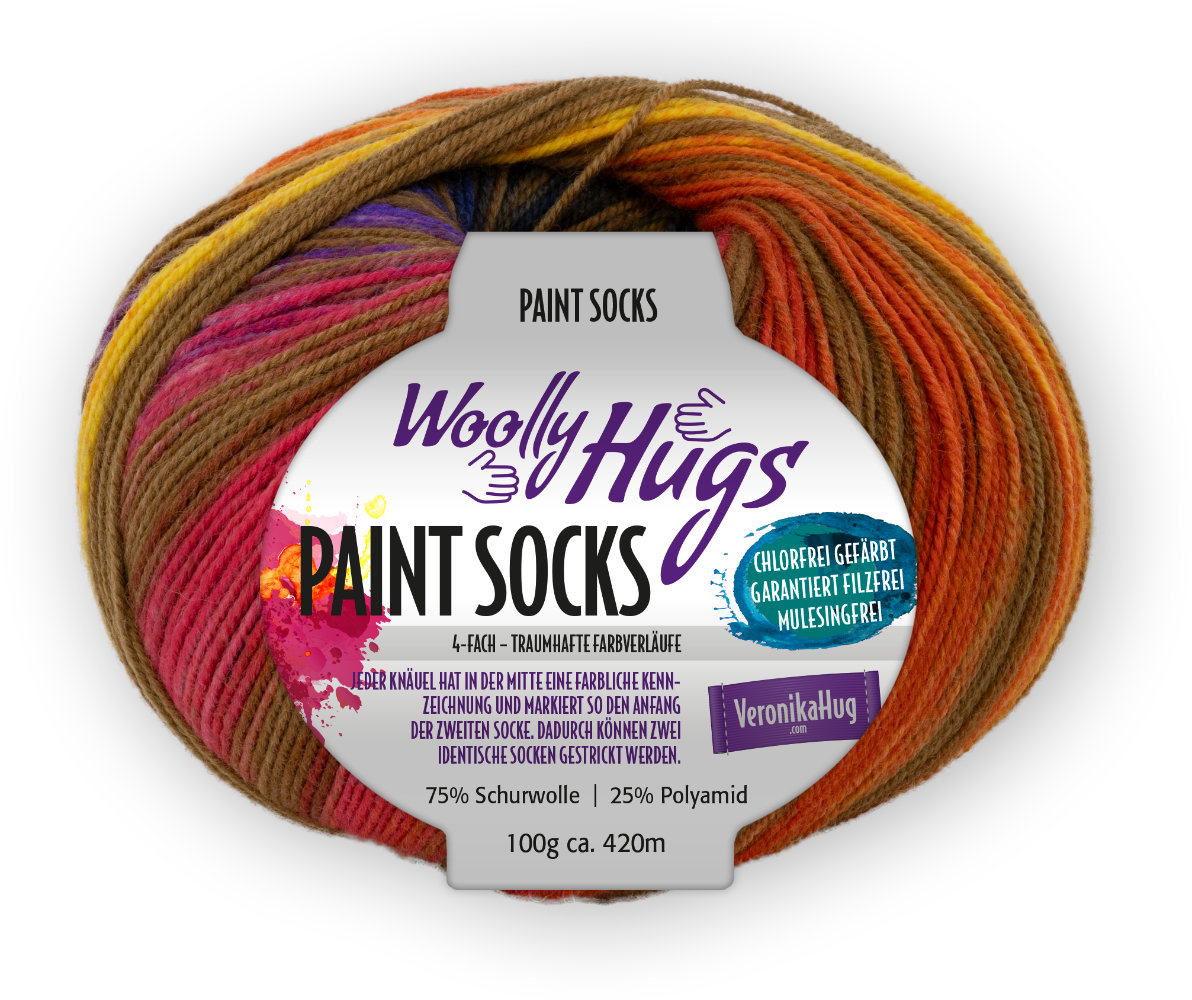 Paint Socks von Woolly Hugs