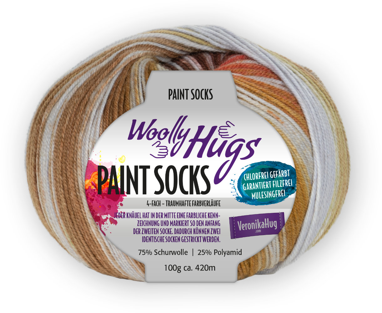 Paint Socks von Woolly Hugs