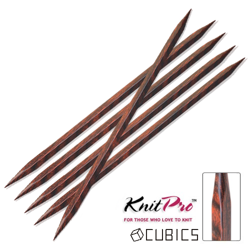 Nadelspiel Cubics von knit pro 20 cm 8,00 mm