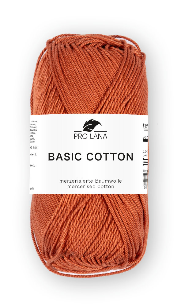 Basic Cotton 0025 - rostbraun