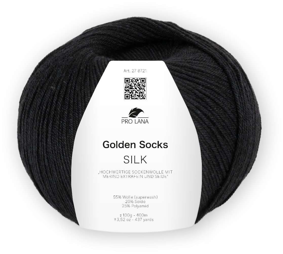 Silk Golden Socks - 4-fach Sockenwolle von Pro Lana