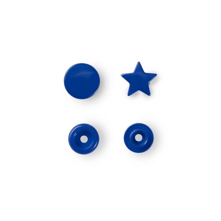 Nähfrei-Druckknöpfe Color Snaps Stern 12,4 mm, 30 Stück  von Prym
