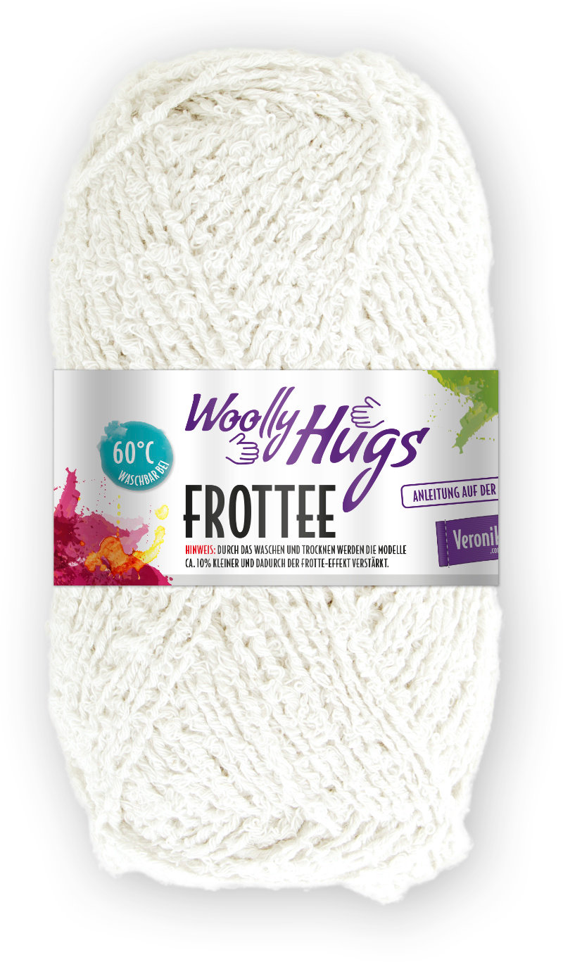 Frottee *Aktion* (10 Knäuel Mindestabnahme) von Woolly Hugs