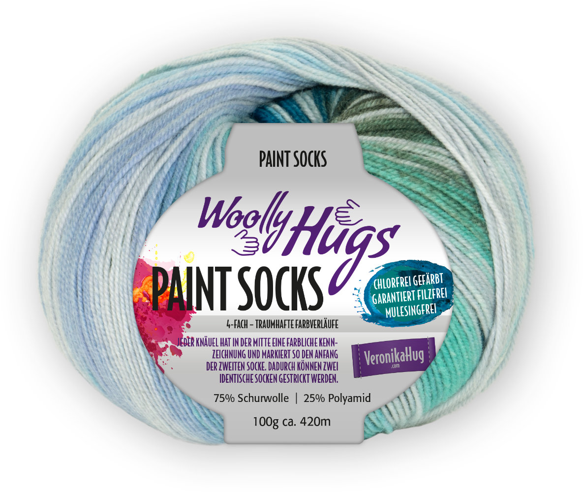 Paint Socks von Woolly Hugs