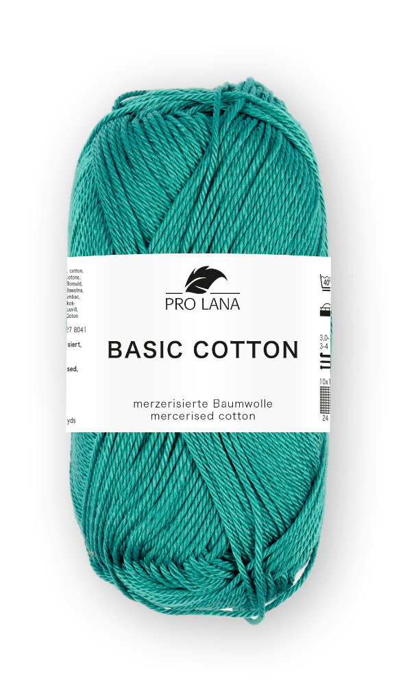 Basic Cotton 0064 - helles smaragd