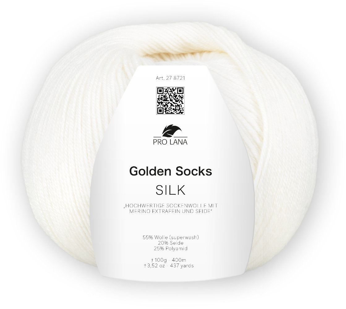 Silk Golden Socks - 4-fach Sockenwolle von Pro Lana