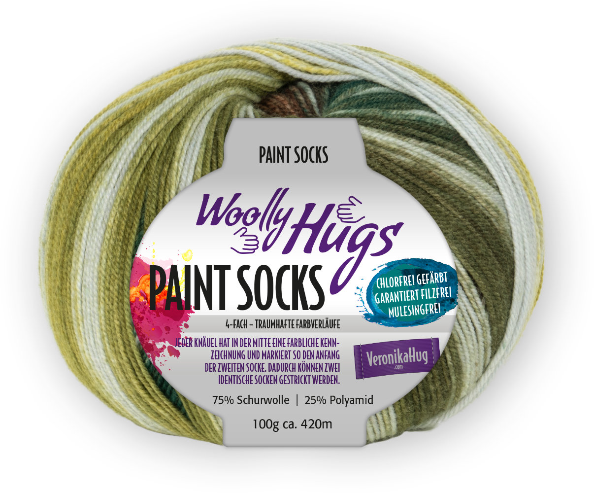 Paint Socks von Woolly Hugs