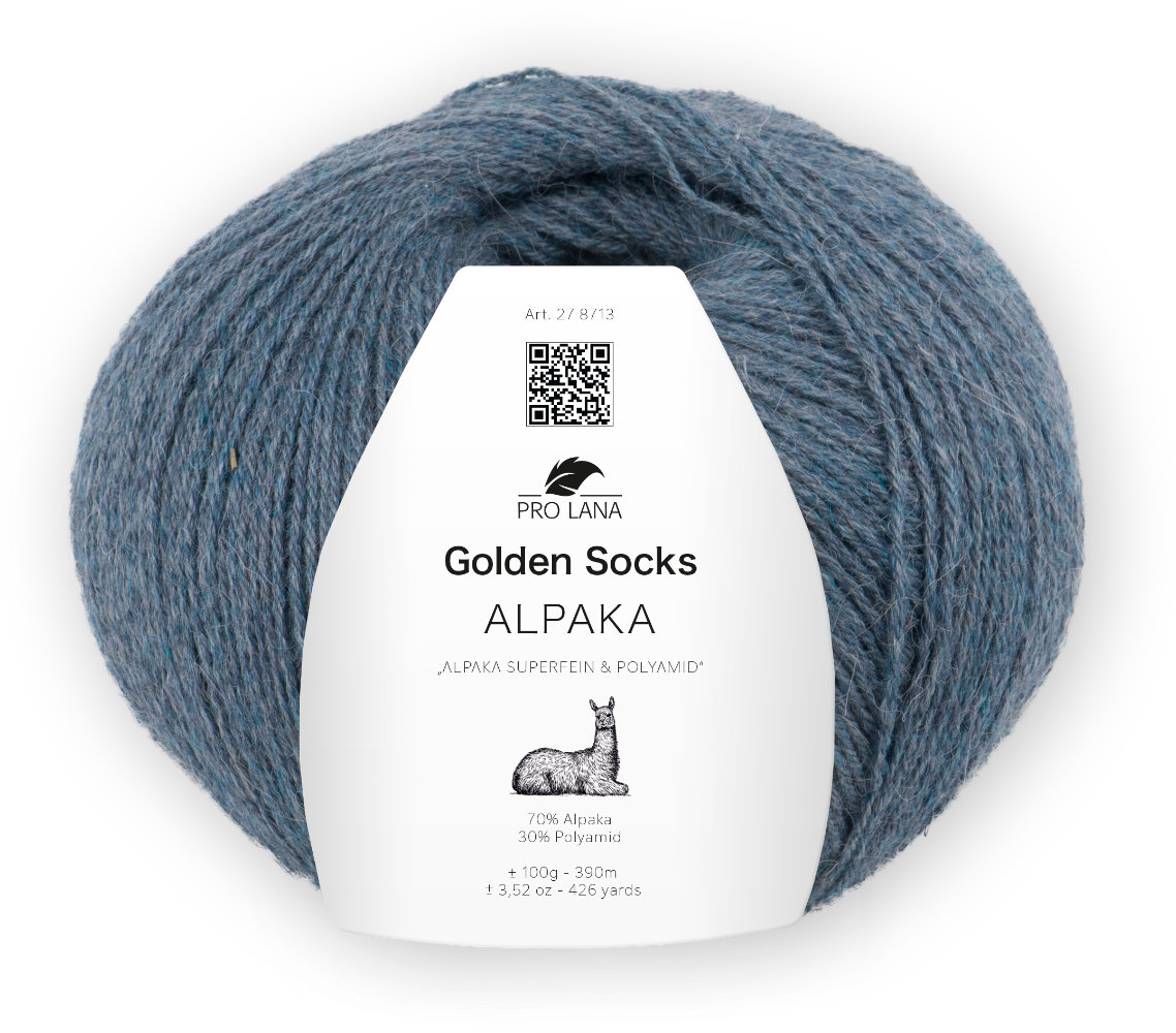Alpaka Golden Socks - 4-fach Sockenwolle von Pro Lana