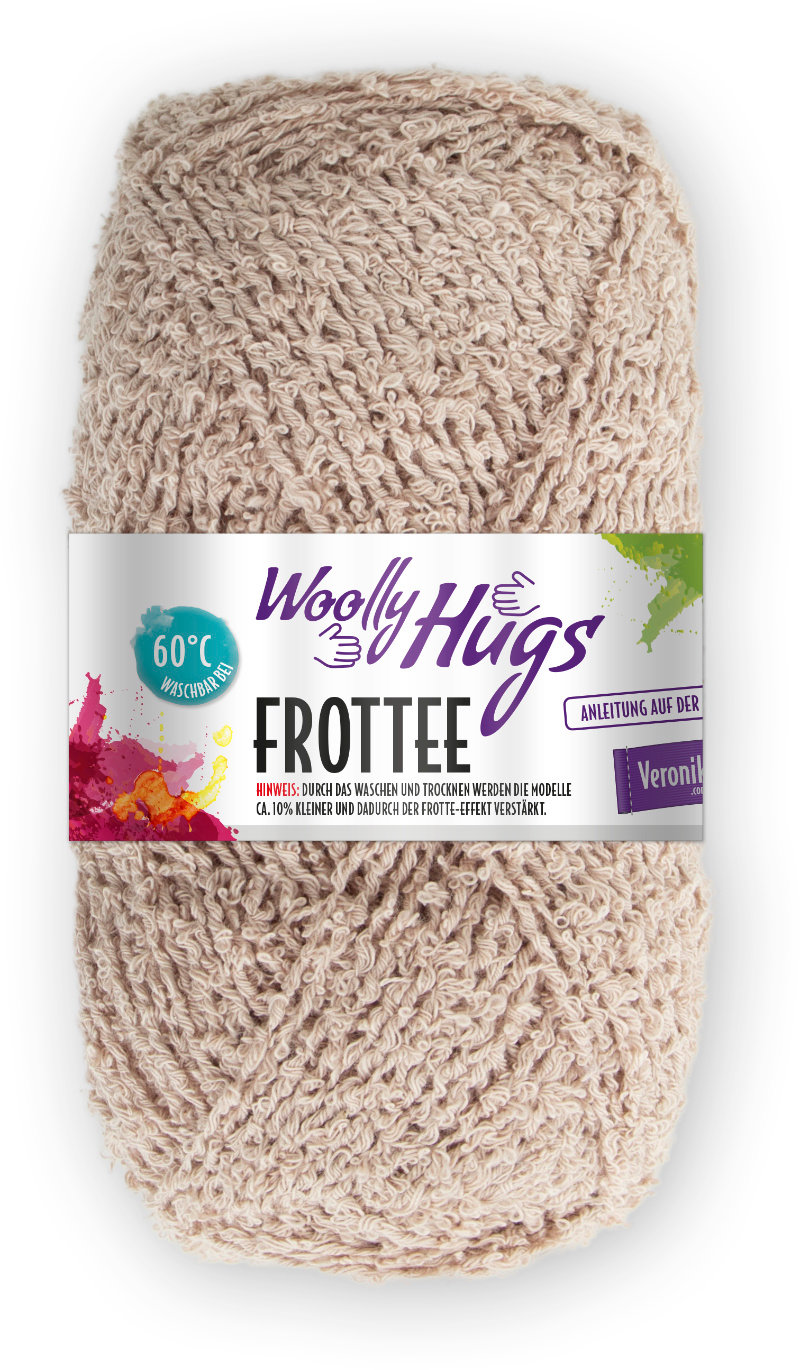 Frottee *Aktion* (10 Knäuel Mindestabnahme) von Woolly Hugs