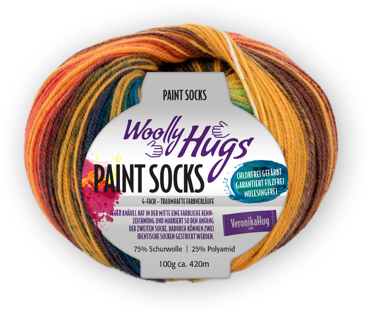 Paint Socks von Woolly Hugs