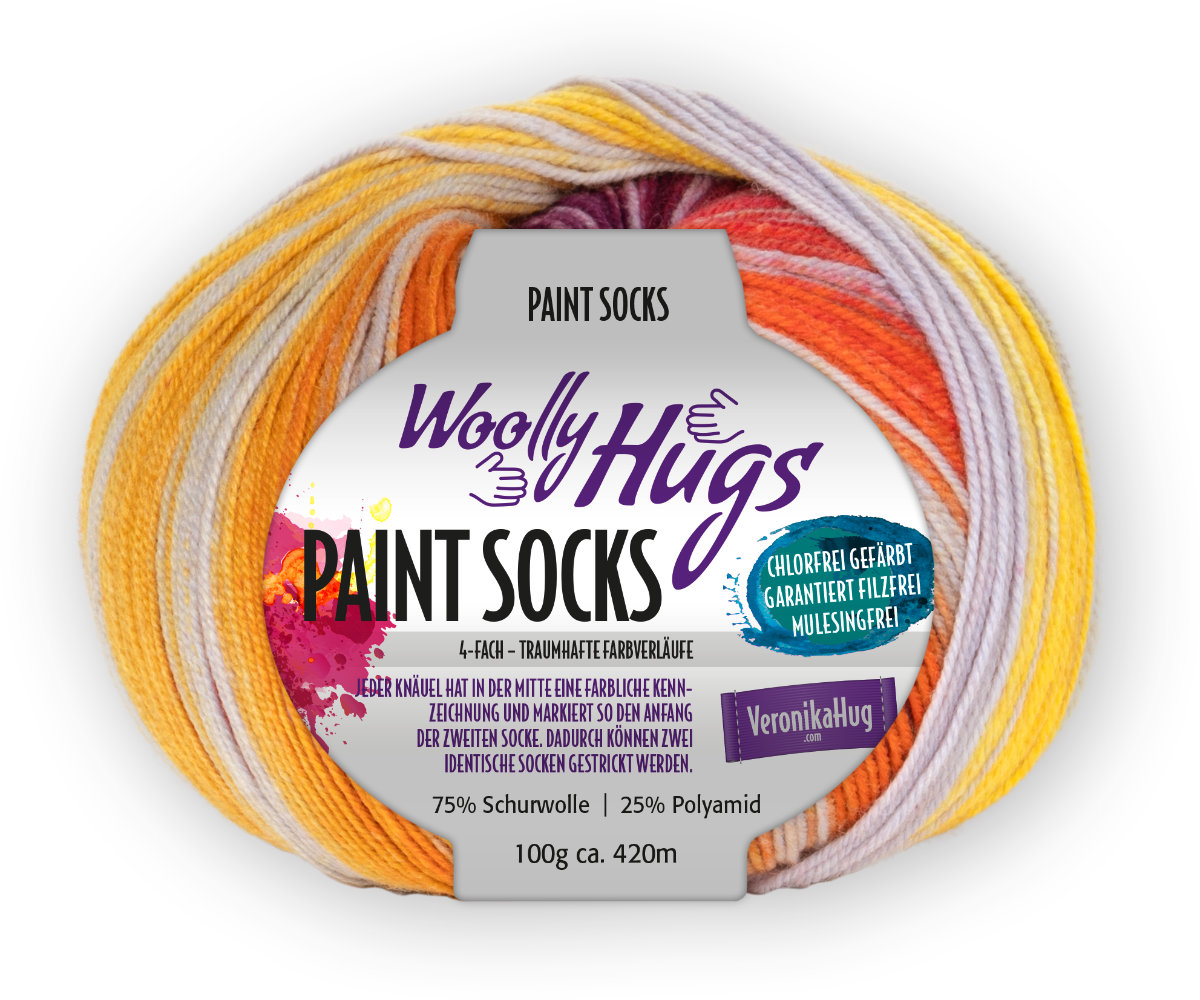 Paint Socks von Woolly Hugs