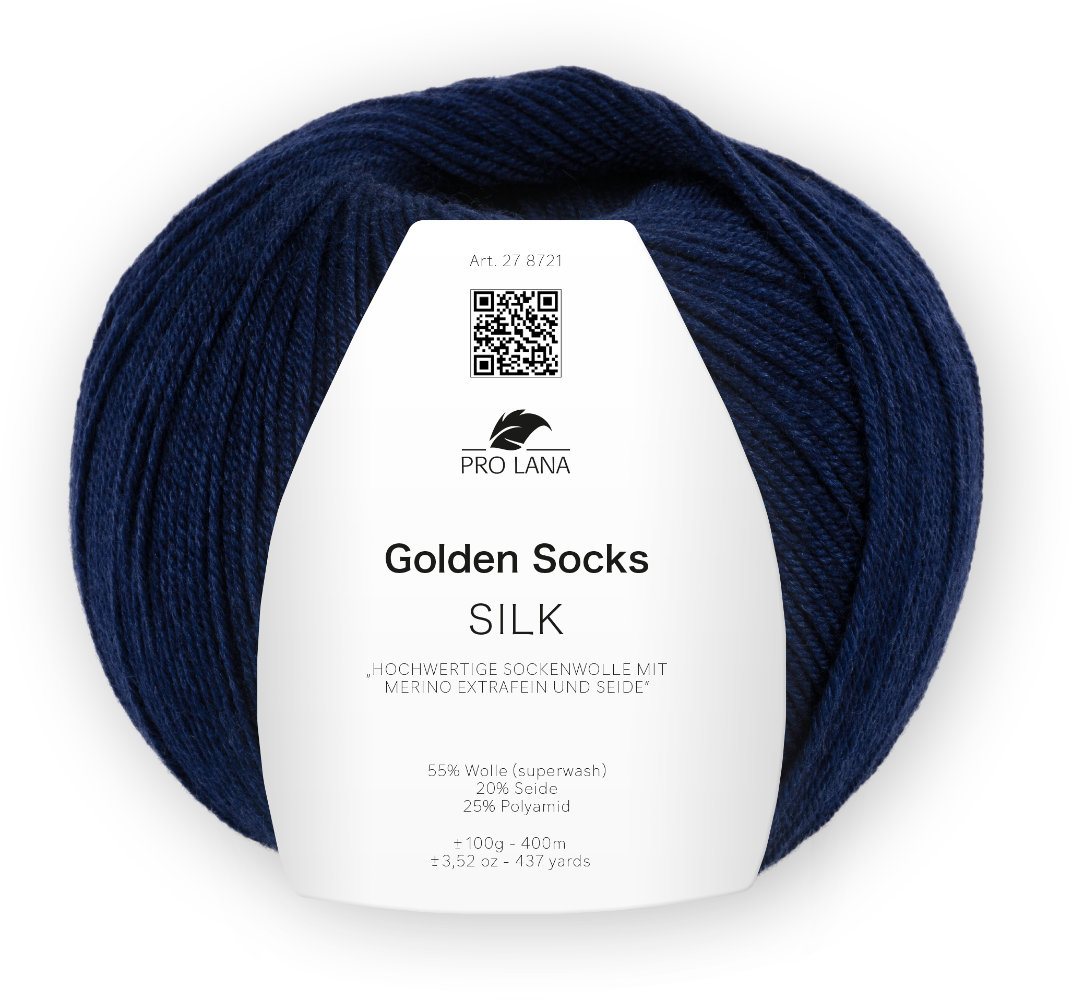 Silk Golden Socks - 4-fach Sockenwolle von Pro Lana