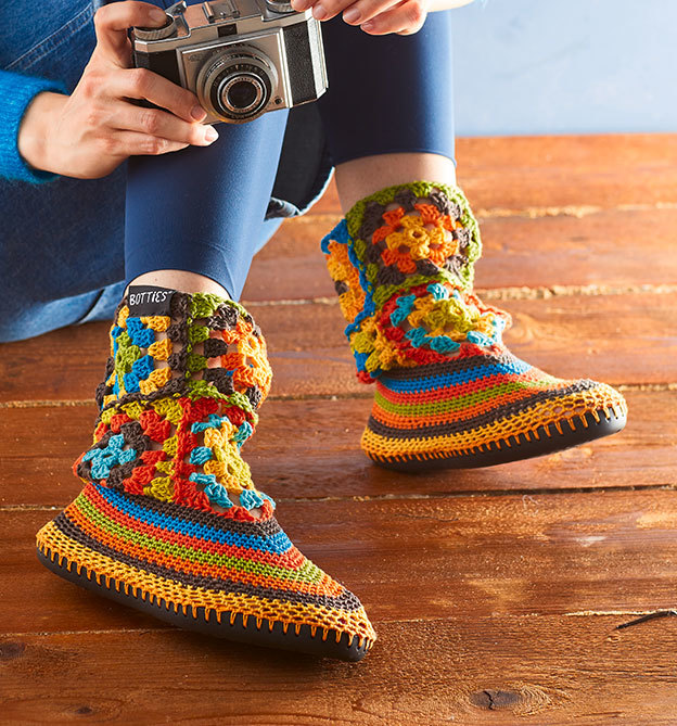 Botties häkeln - Die neue Sohle für kleine und große Füße