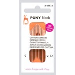 Garnstopfnadeln Pony Black