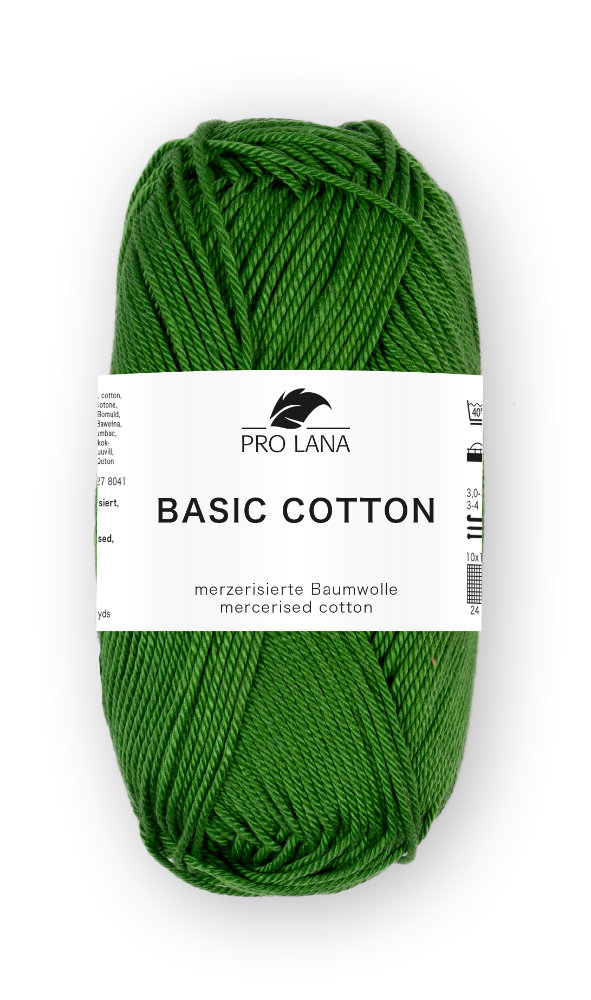 Basic Cotton 0075 - grasgrün