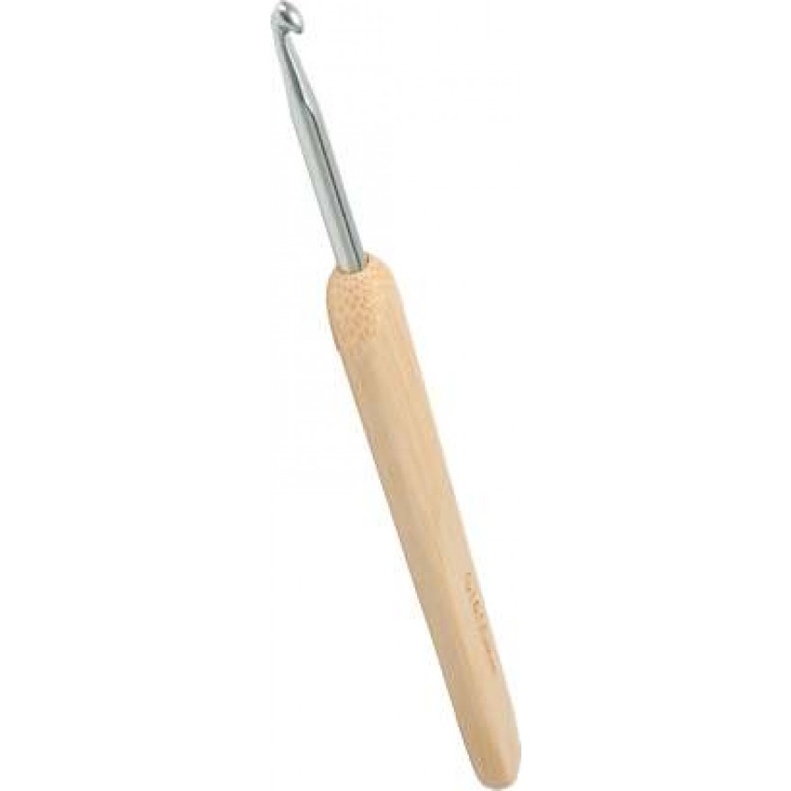 Häkelnadel Metall mit Bambusgriff von chiaogoo