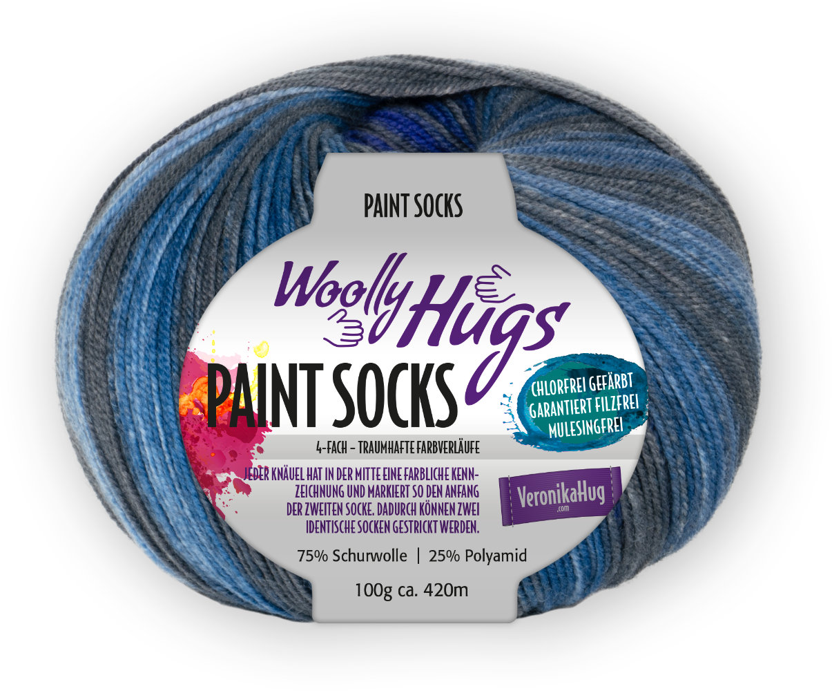 Paint Socks von Woolly Hugs
