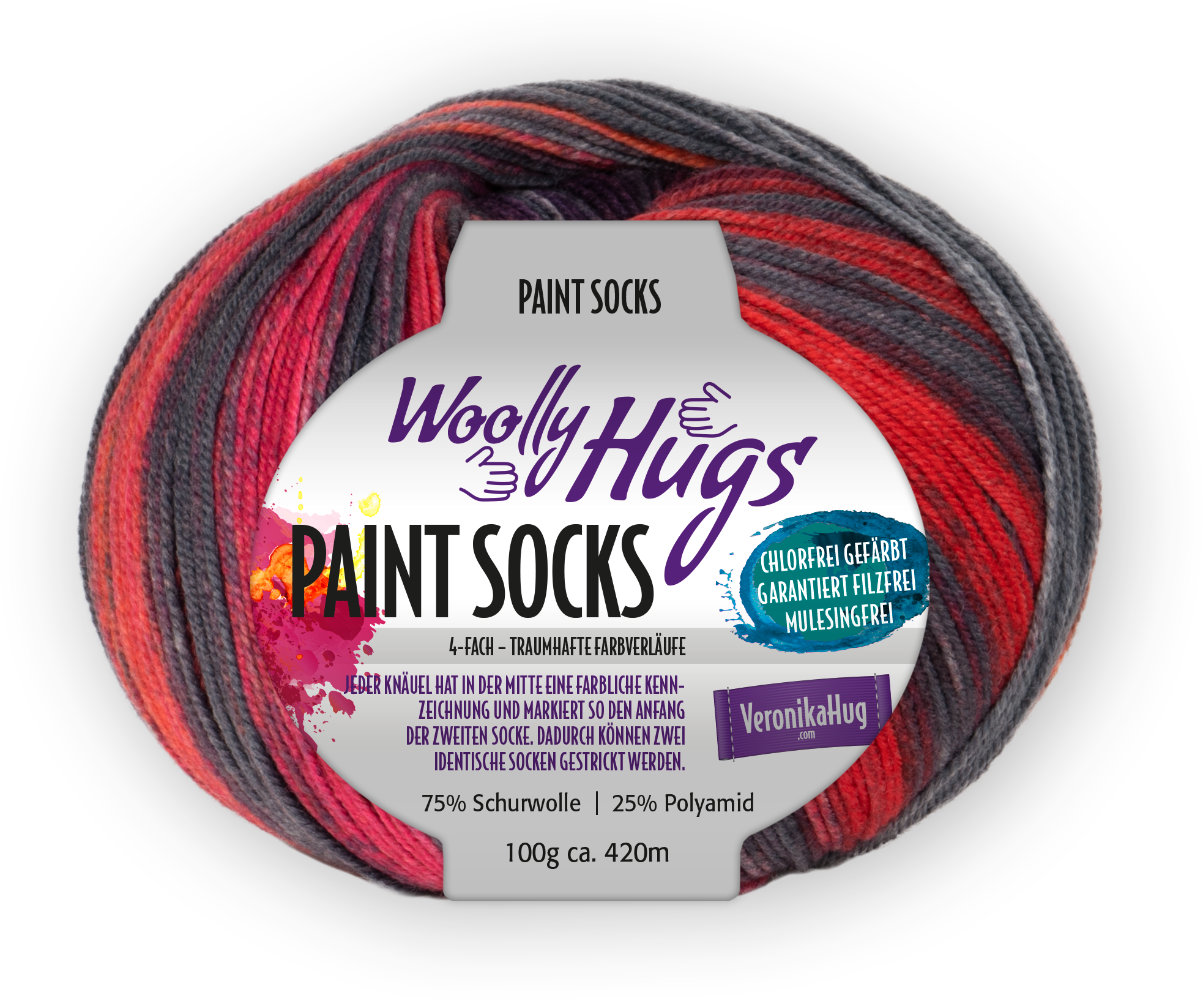 Paint Socks von Woolly Hugs