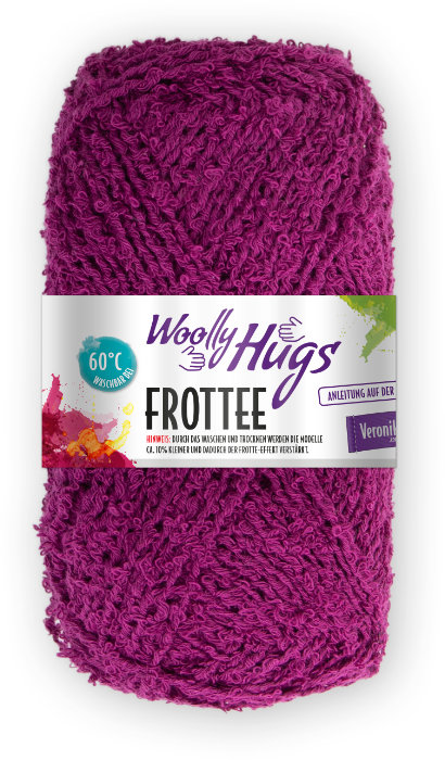 Frottee *Aktion* (10 Knäuel Mindestabnahme) von Woolly Hugs